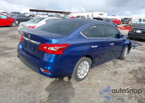 2019 Nissan Sentra S из США, поврежденный, VIN 3N1AB7AP1KY401104